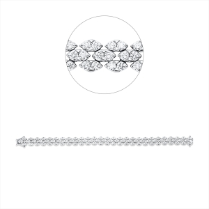 Armband 18 kt WG