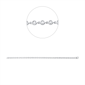 Armband 18 kt WG