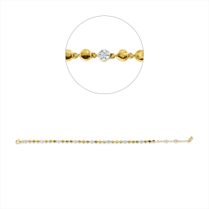 Armband 18 kt GG