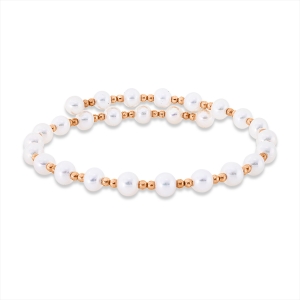 Armreif  18kt Rotgold mit 0,00ct Diamanten