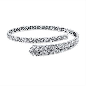 Armreif Zarge 18 kt WG