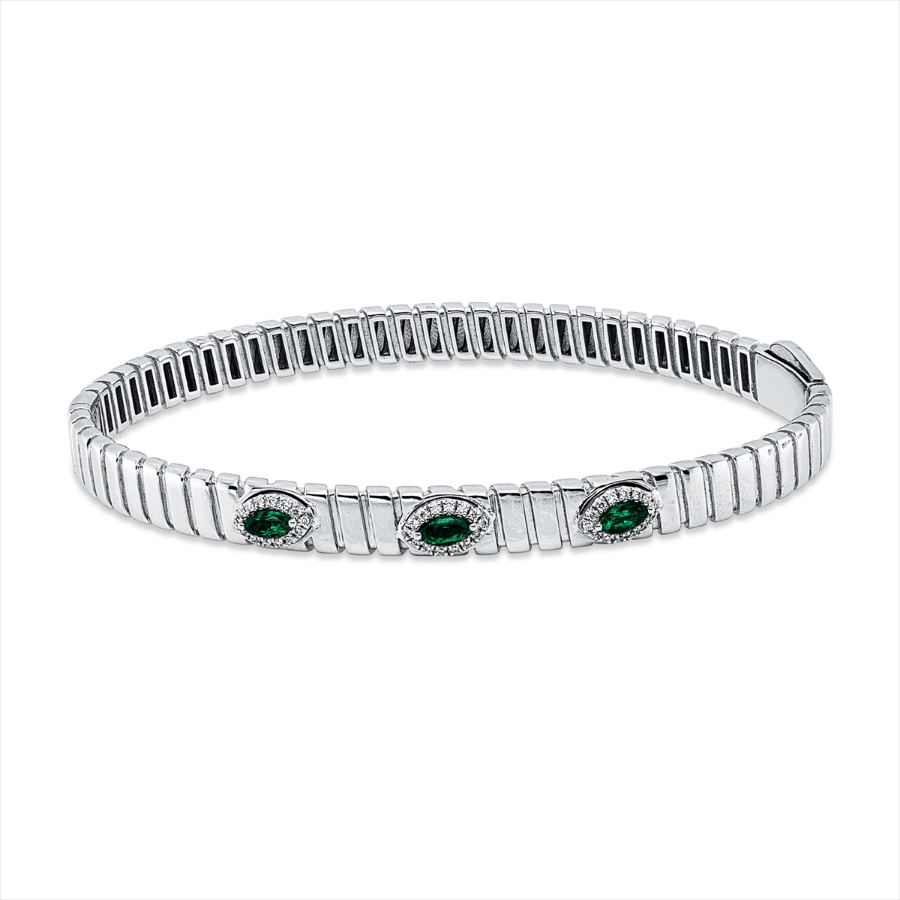 Armreif 18 kt WG