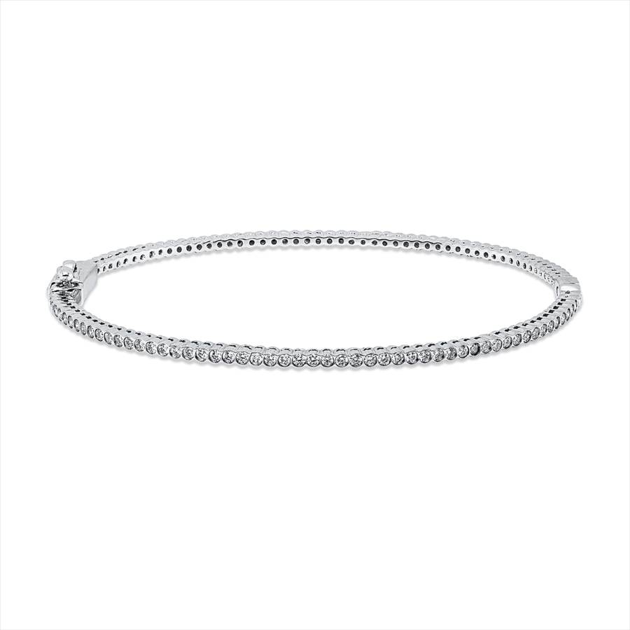 Armreif Zarge 18 kt WG