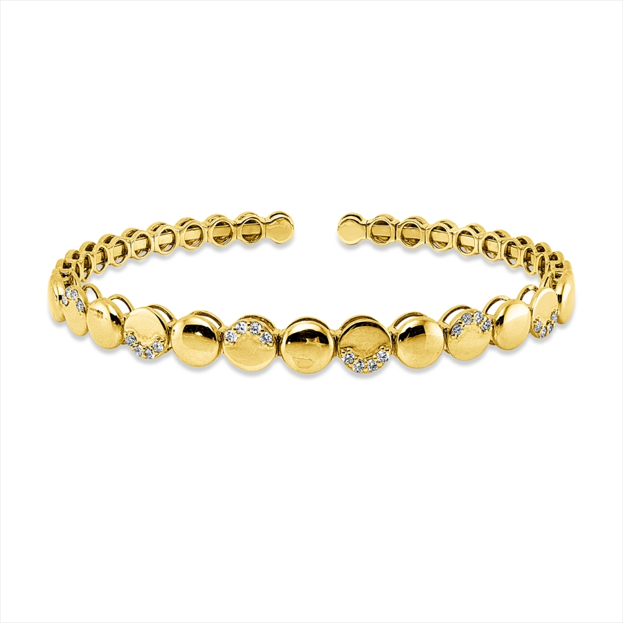 Armreif 18 kt GG