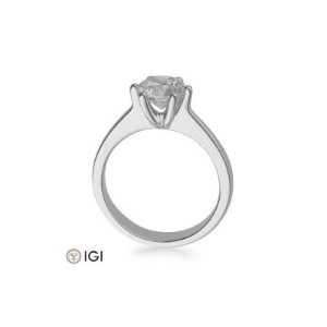 Bild von Verlobungsring Solitär 4 er Krappe  1.50 ct. 585/ Weißgold