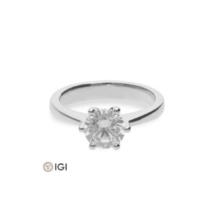 Bild von Verlobungsring Solitär 4 er Krappe  1.50 ct. 585/ Weißgold