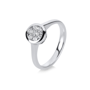 Ring Zarge 18 kt WG