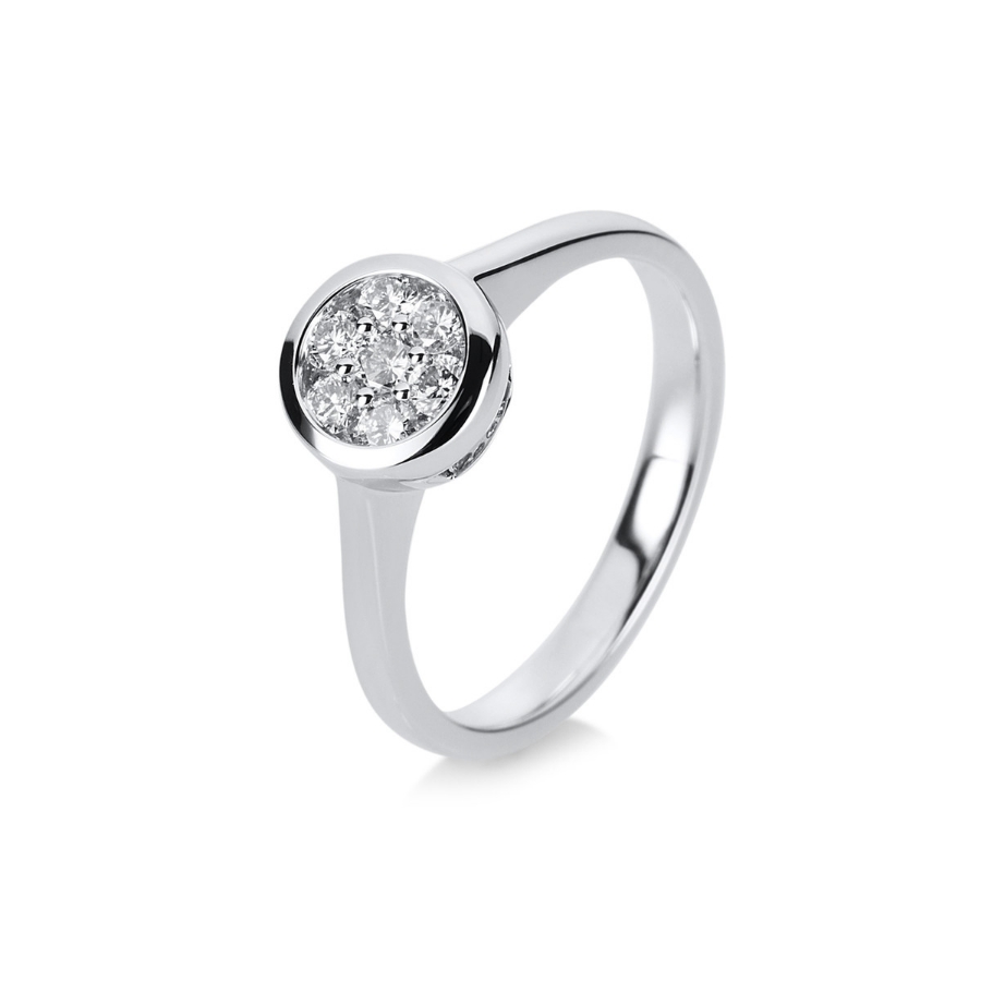Ring Zarge 18 kt WG