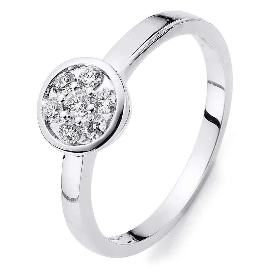 Ring Zarge 18 kt WG