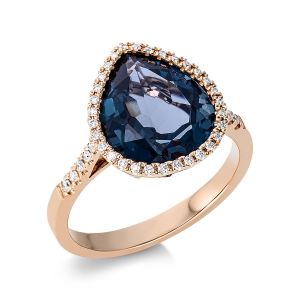 Ring 3er-Krappe 18 kt RG