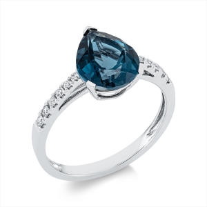 Ring 3er-Krappe 18 kt RG