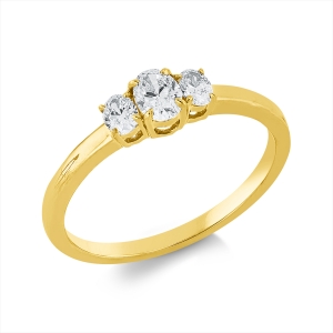 Ring 18 kt GG