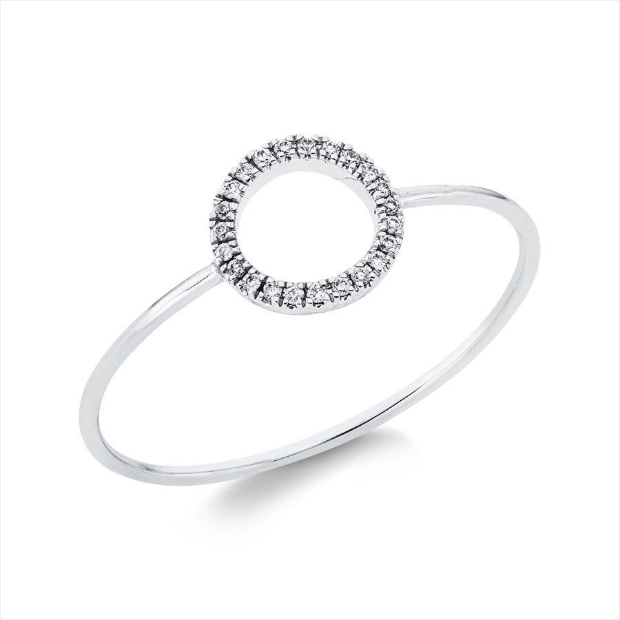 Ring 18 kt GG Kreis