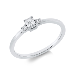 Ring 4er-Krappe 18 kt WG
