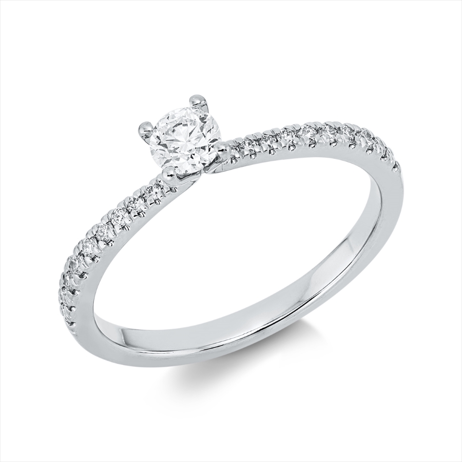 Ring 4er-Krappe 18 kt GG