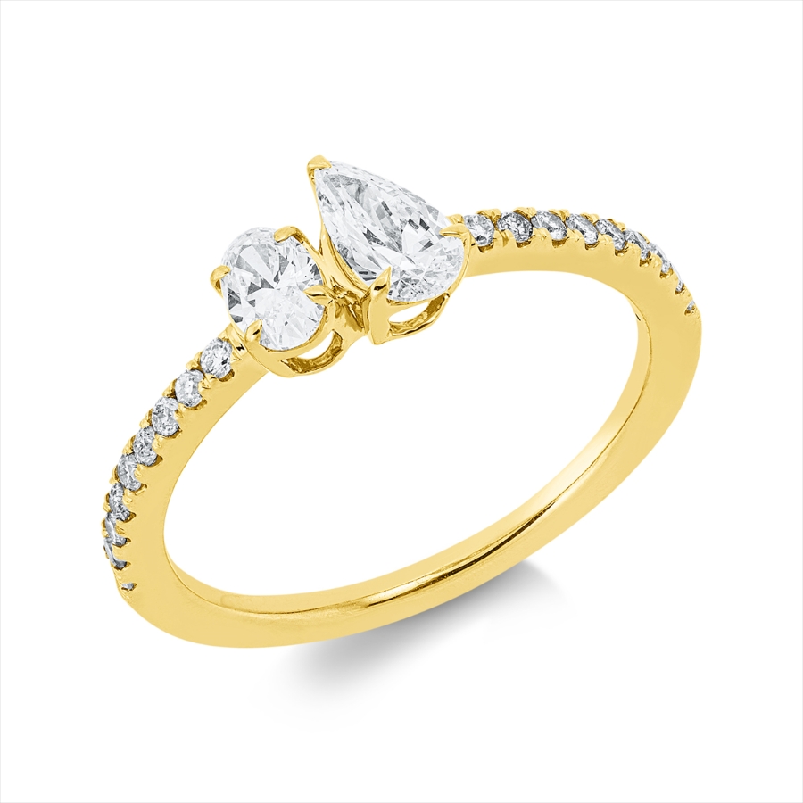 Ring 18 kt GG