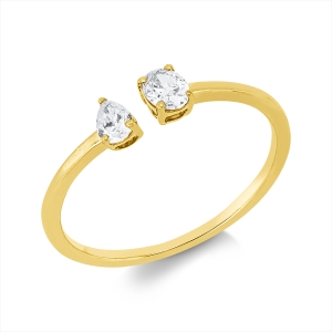 Ring 18 kt GG