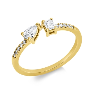 Ring 18 kt GG