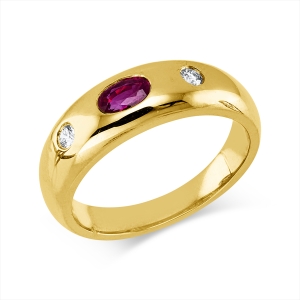 Ring 18 kt GG