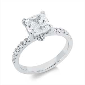 Ring 4er-Krappe 18 kt WG, GIA6535074173