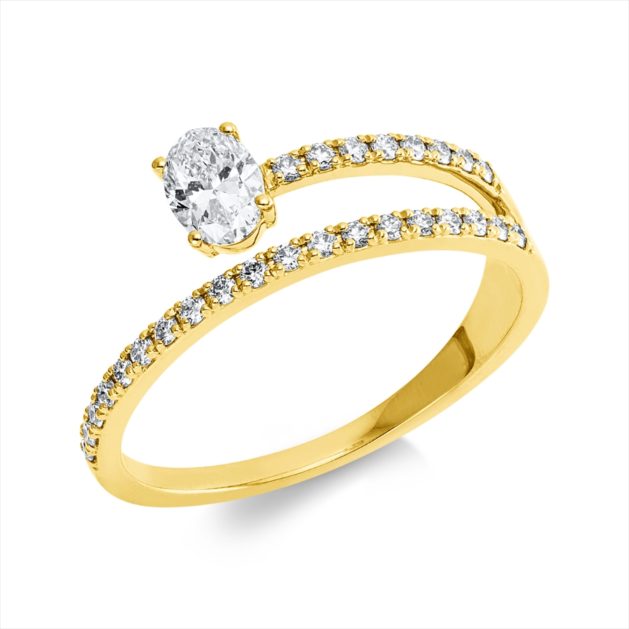Ring 18 kt GG