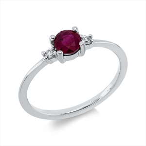 Ring 4er-Krappe 18 kt GG