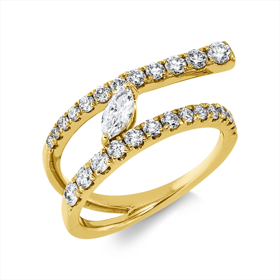 Ring 18 kt GG