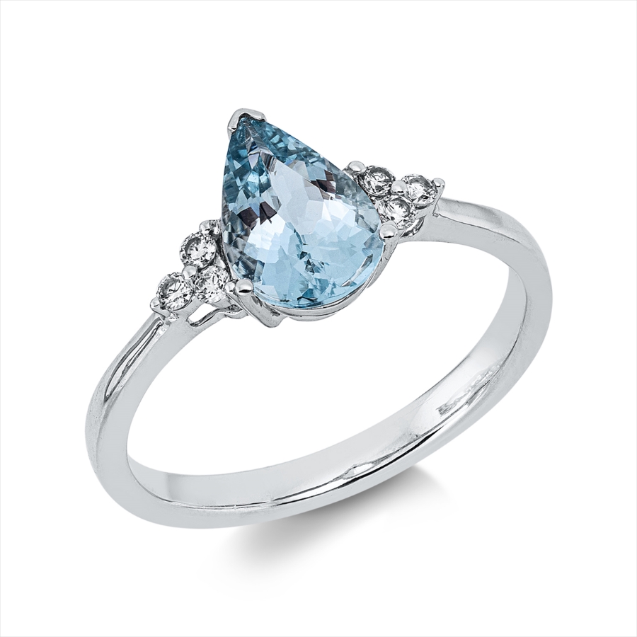 Ring 3er-Krappe 18 kt WG
