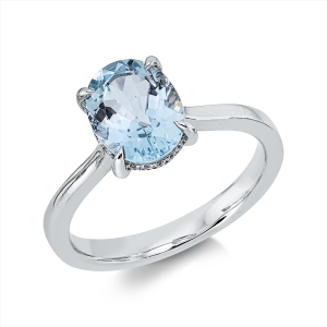 Ring 4er-Krappe 18 kt GG