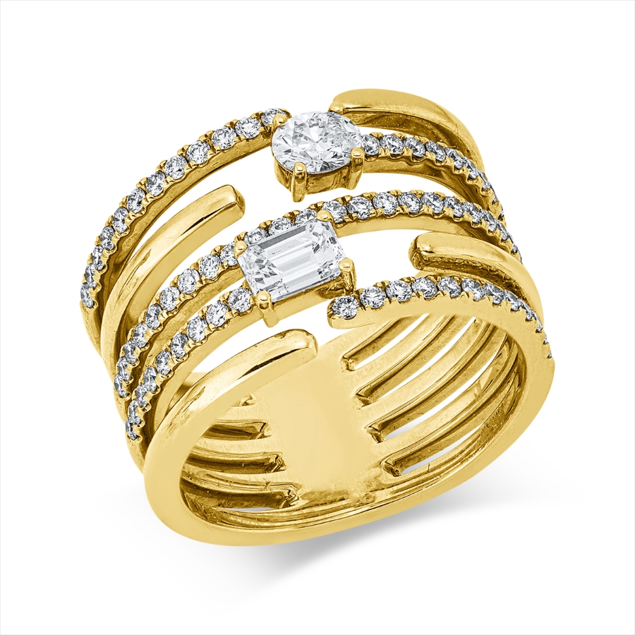 Ring 18 kt GG