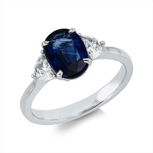 Ring 4er-Krappe 18 kt WG
