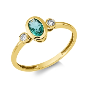 Ring Zarge 18 kt GG