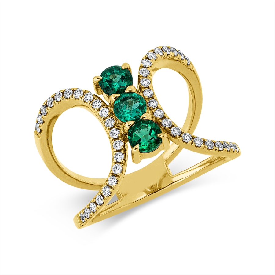 Ring 18 kt GG