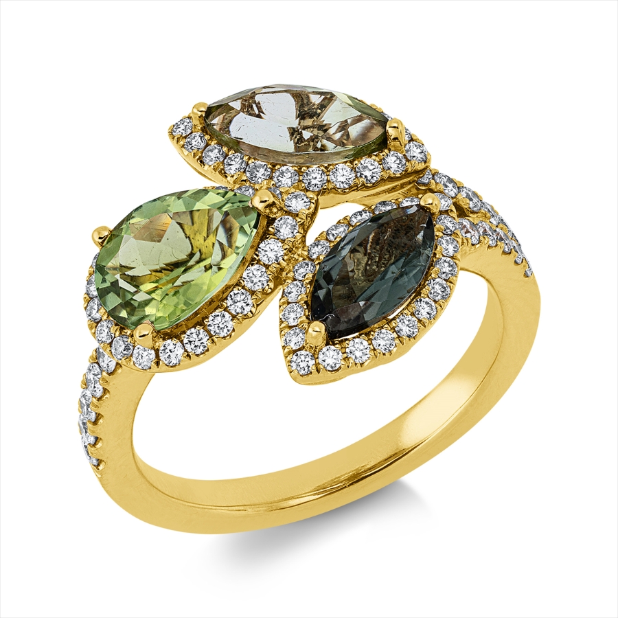 Ring 18 kt GG