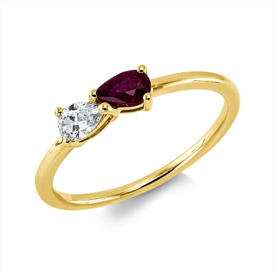 Ring 18 kt GG