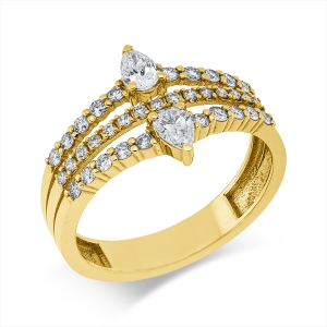 Ring 18 kt GG