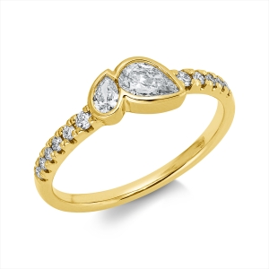 Ring Zarge 18 kt GG