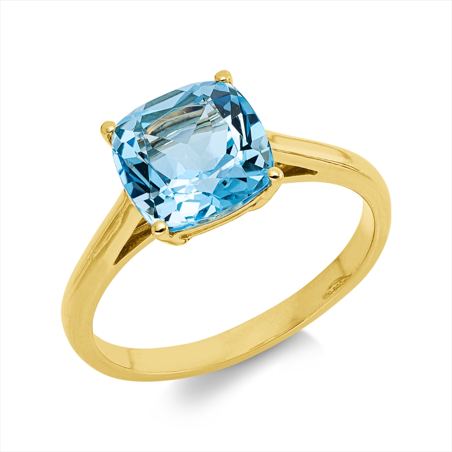 Ring 4er-Krappe 18 kt GG
