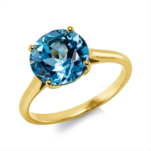 Ring 4er-Krappe 18 kt GG