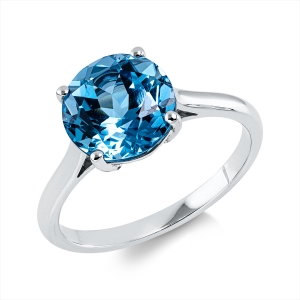 Ring 4er-Krappe 18 kt GG