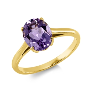 Ring 4er-Krappe 18 kt GG