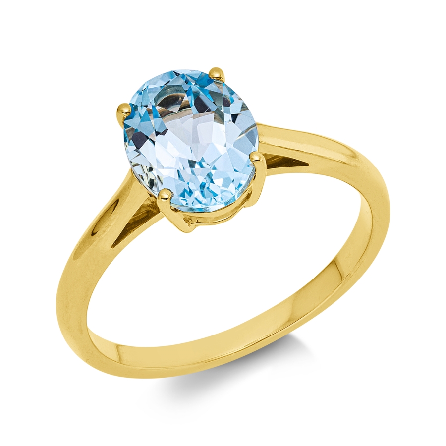 Ring 4er-Krappe 18 kt GG