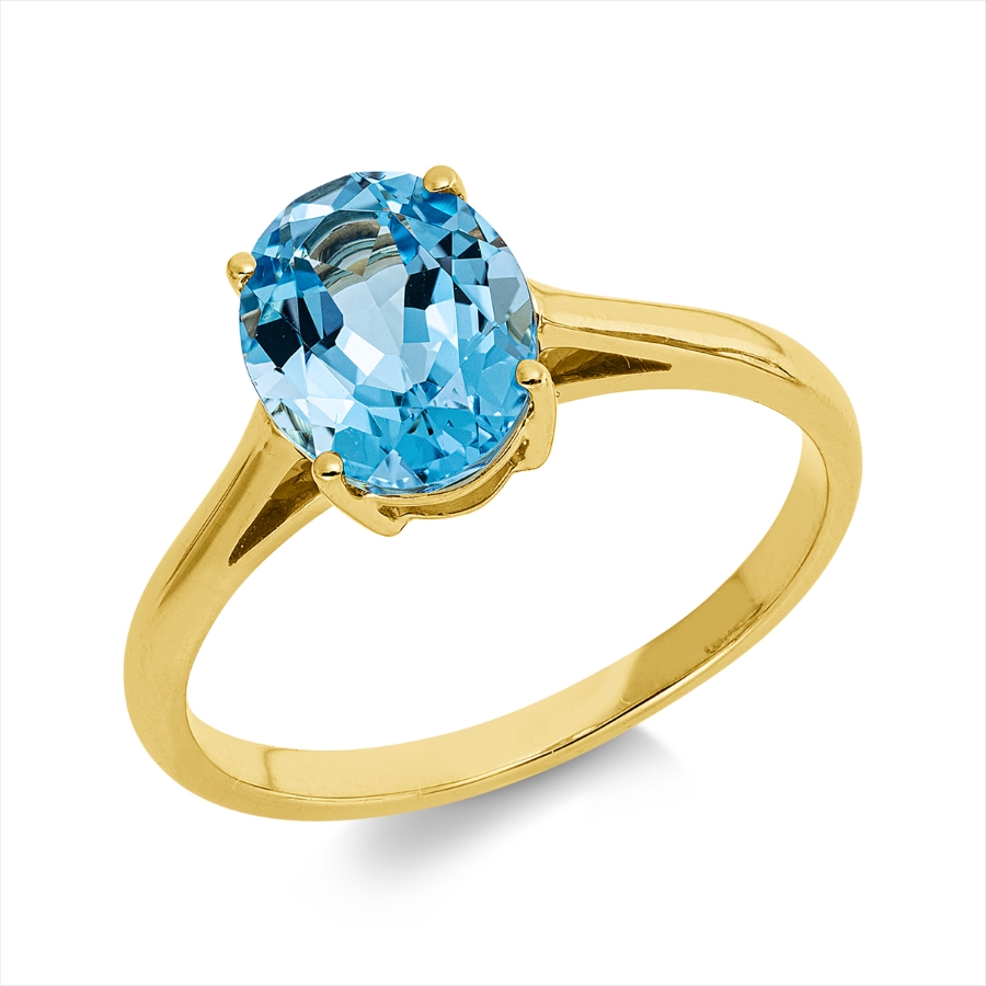 Ring 4er-Krappe 18 kt GG