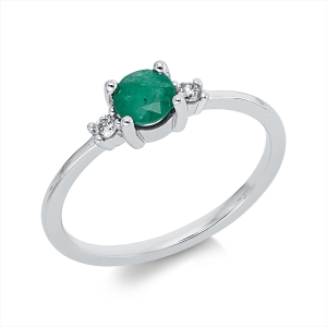Ring 4er-Krappe 18 kt GG