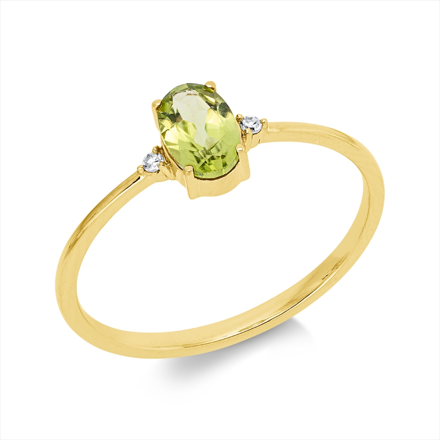 Ring 4er-Krappe 18 kt GG