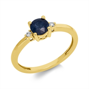 Ring 4er-Krappe 18 kt GG