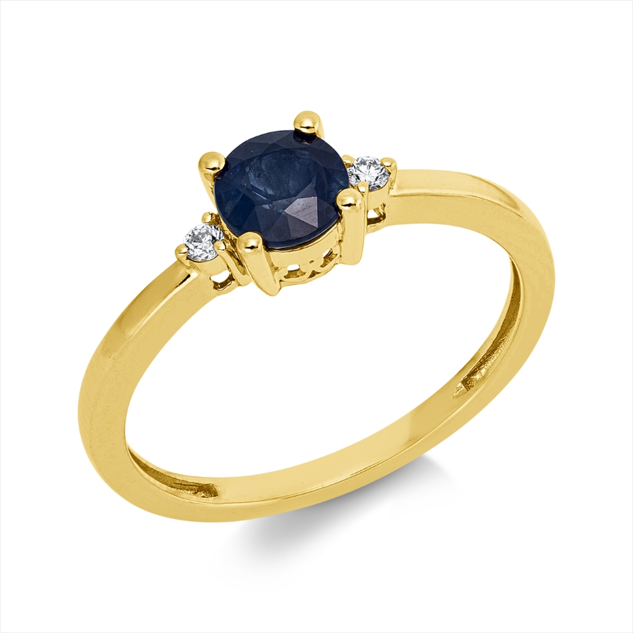 Ring 4er-Krappe 18 kt GG