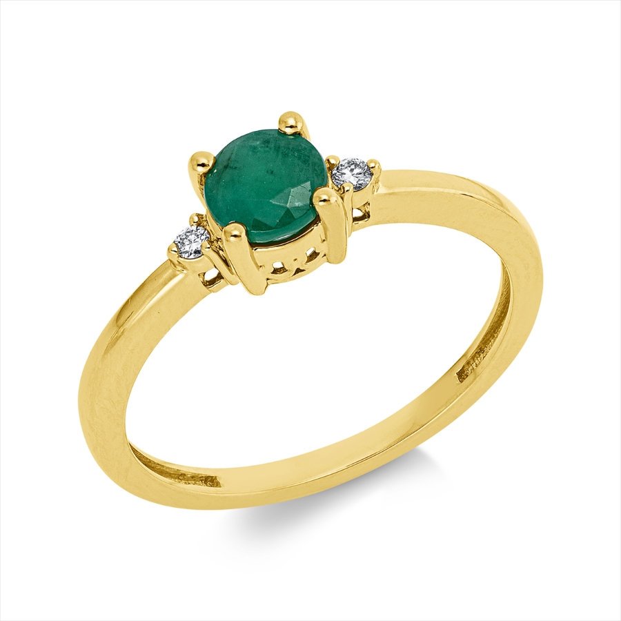 Ring 4er-Krappe 18 kt GG