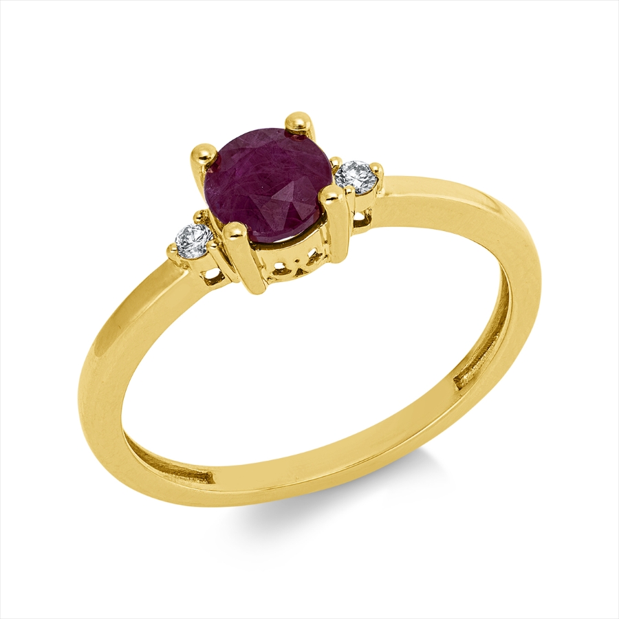 Ring 4er-Krappe 18 kt GG