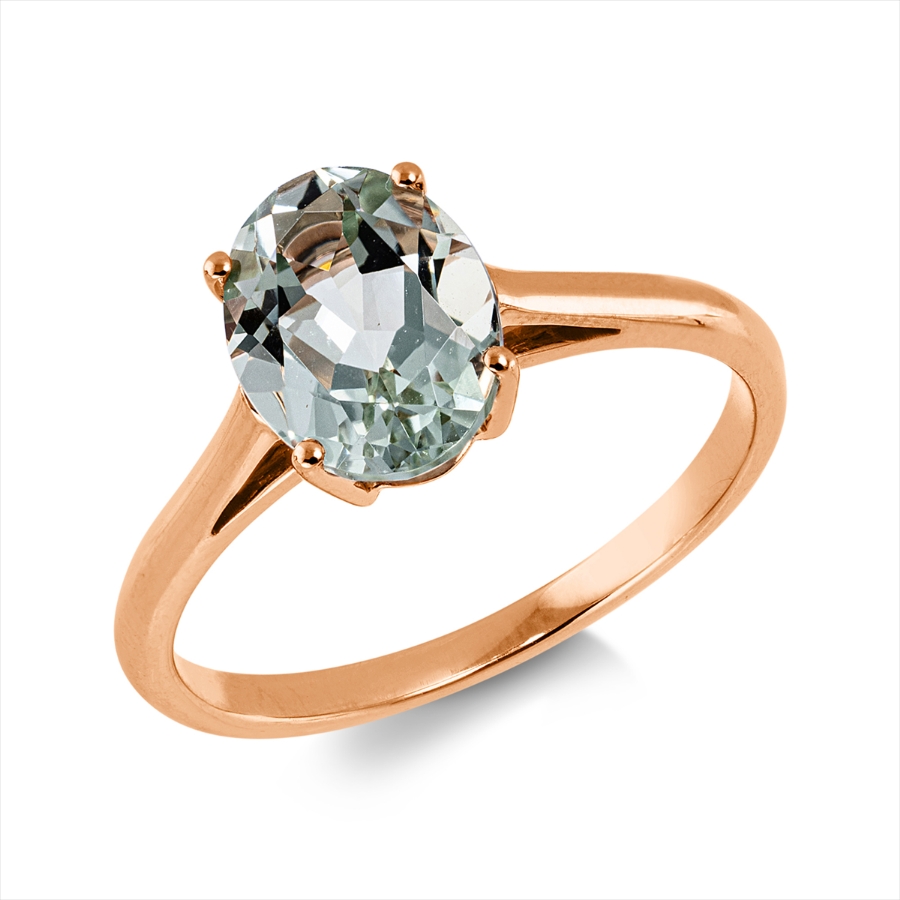 Ring 4er-Krappe 18 kt RG